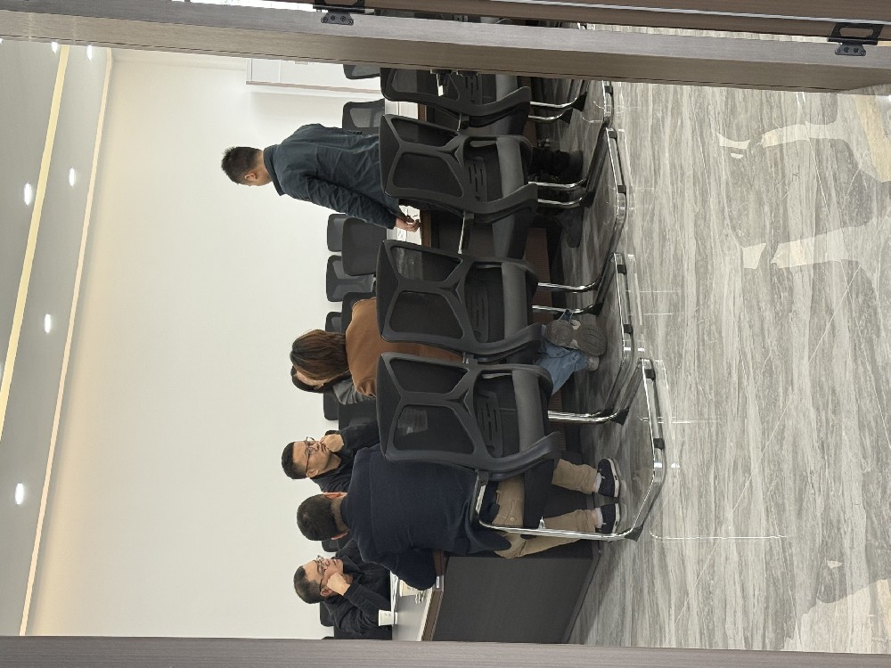 共話合作，共謀發(fā)展——山東客戶蒞臨我司車間參觀考察